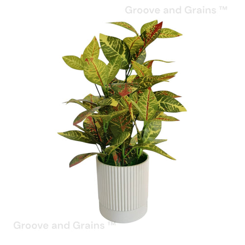 Artificial Croton Plant